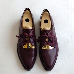 French Connection Dress Shoes Size US 10 Cherry Brown